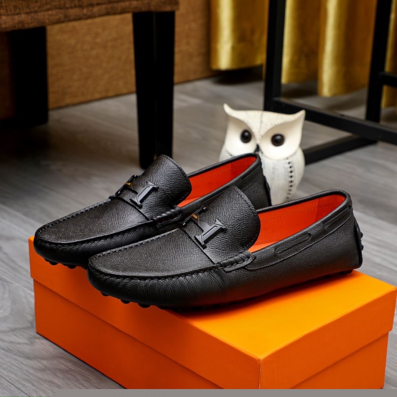 H**mes leather shoes